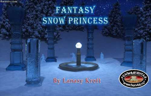 Fantasy snow princess